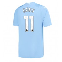 Manchester City Jeremy Doku #11 Domaci Dres 2023-24 Kratak Rukav